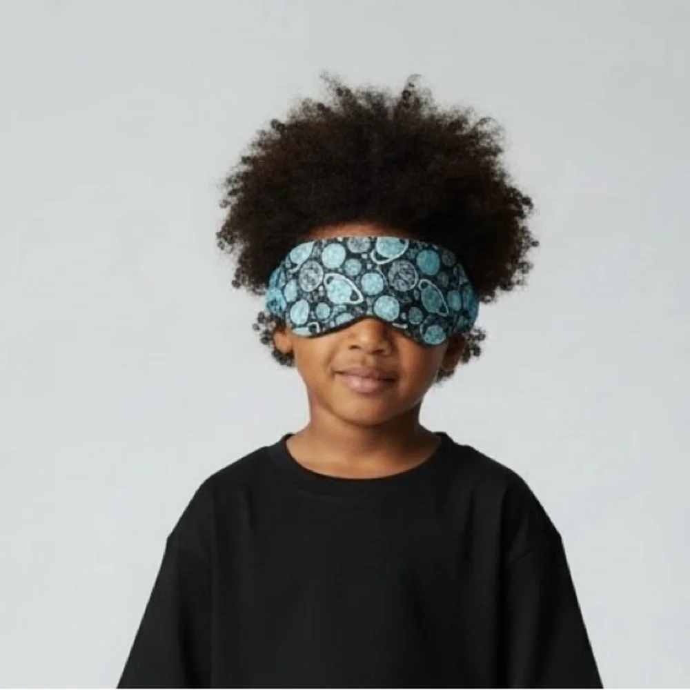 Solar System Outer Space Kids Sleep Mask Planets